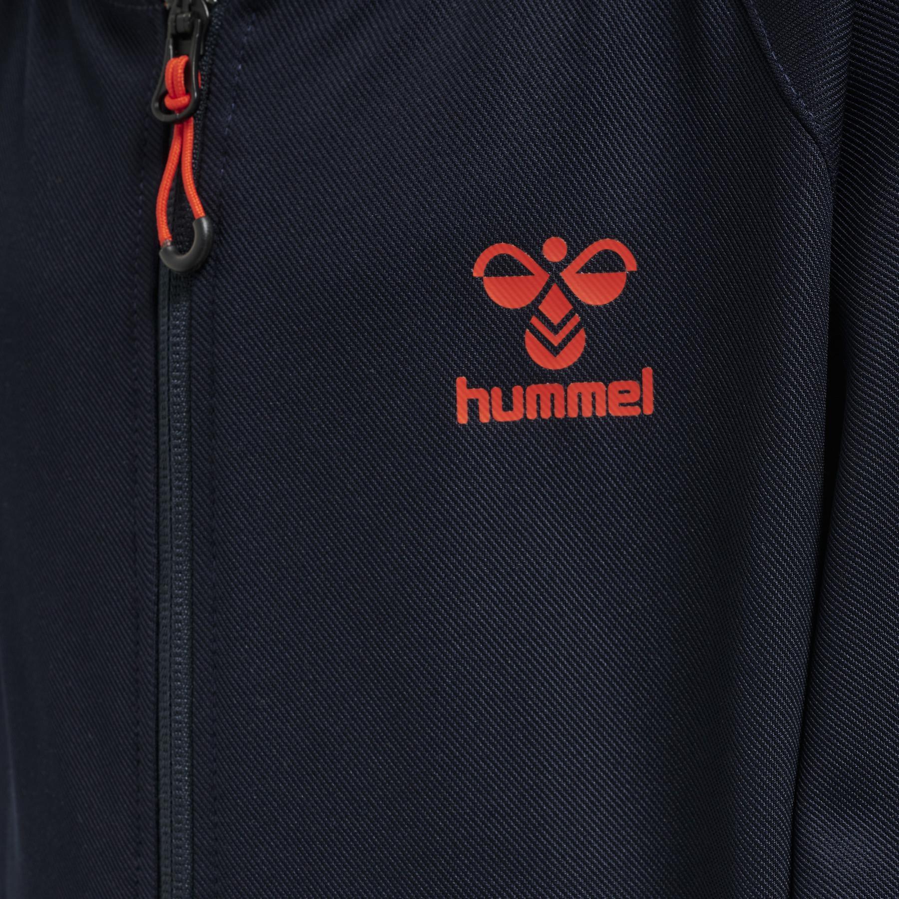 Bluza dziecięca z kapturem Hummel hmlACTION zip