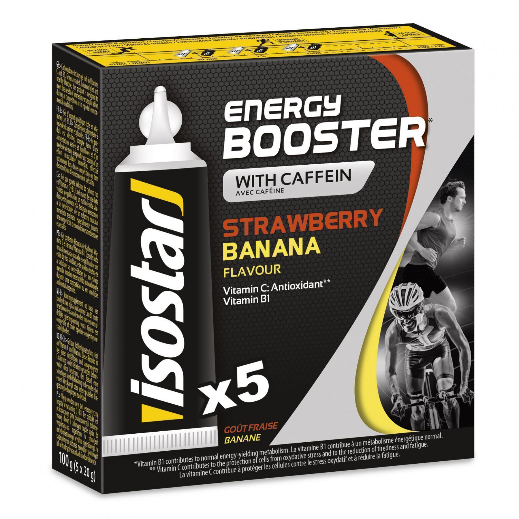 Żel Isostar Energy Booster Antioxydant banane (12 boîtes)