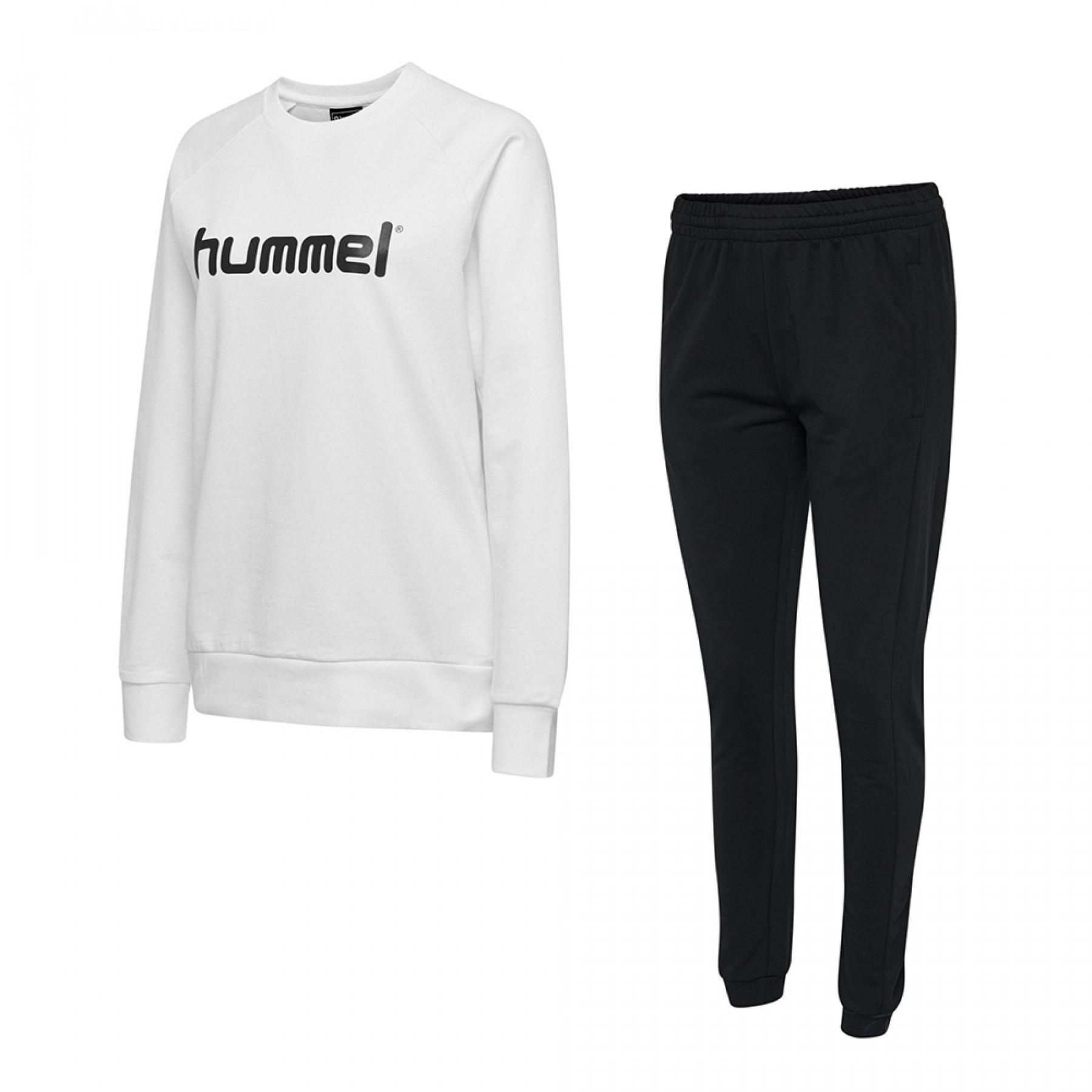 Pakiet dla kobiet Hummel Hmlgo Cotton Logo sweatshirt