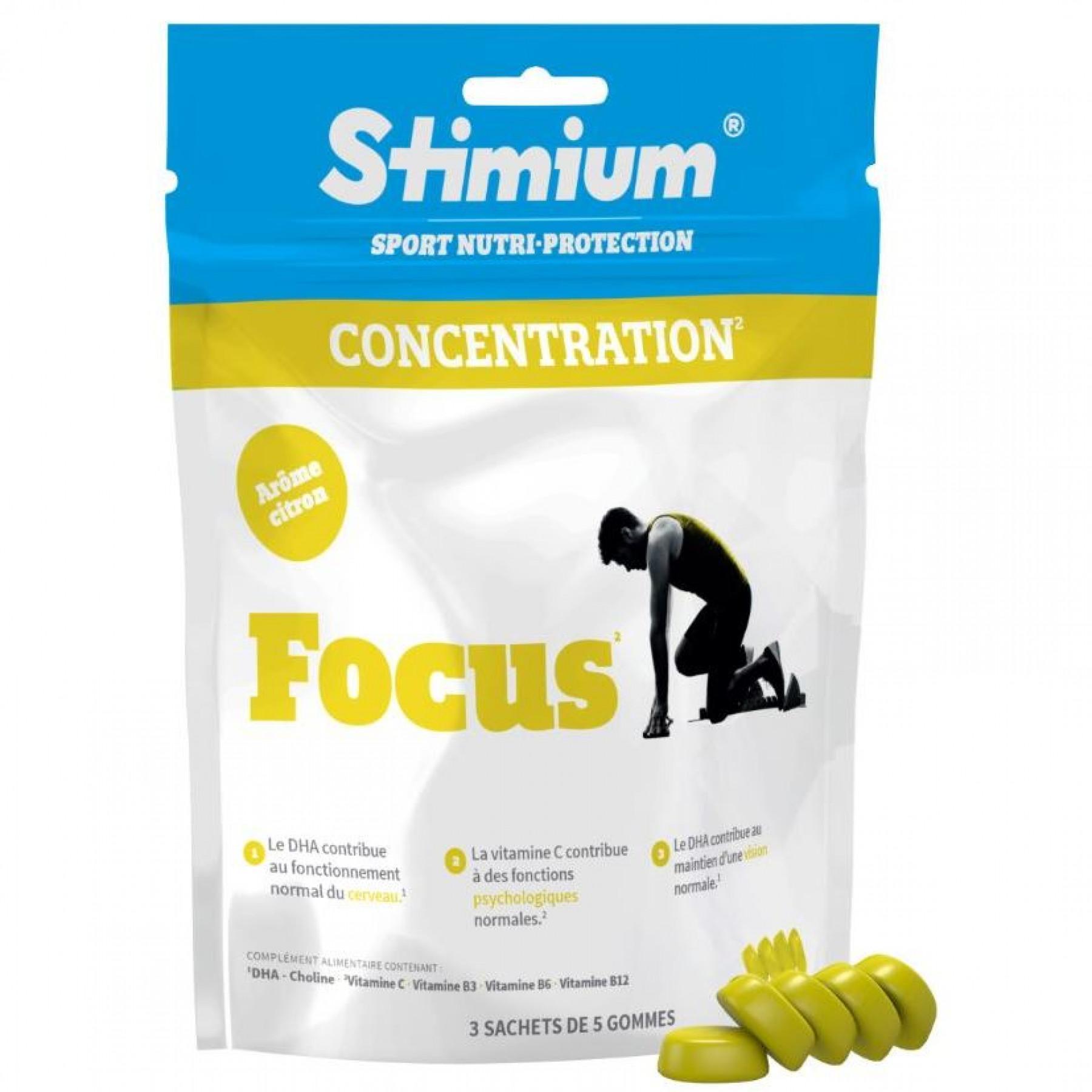Guma do żucia Stimium Focus citron