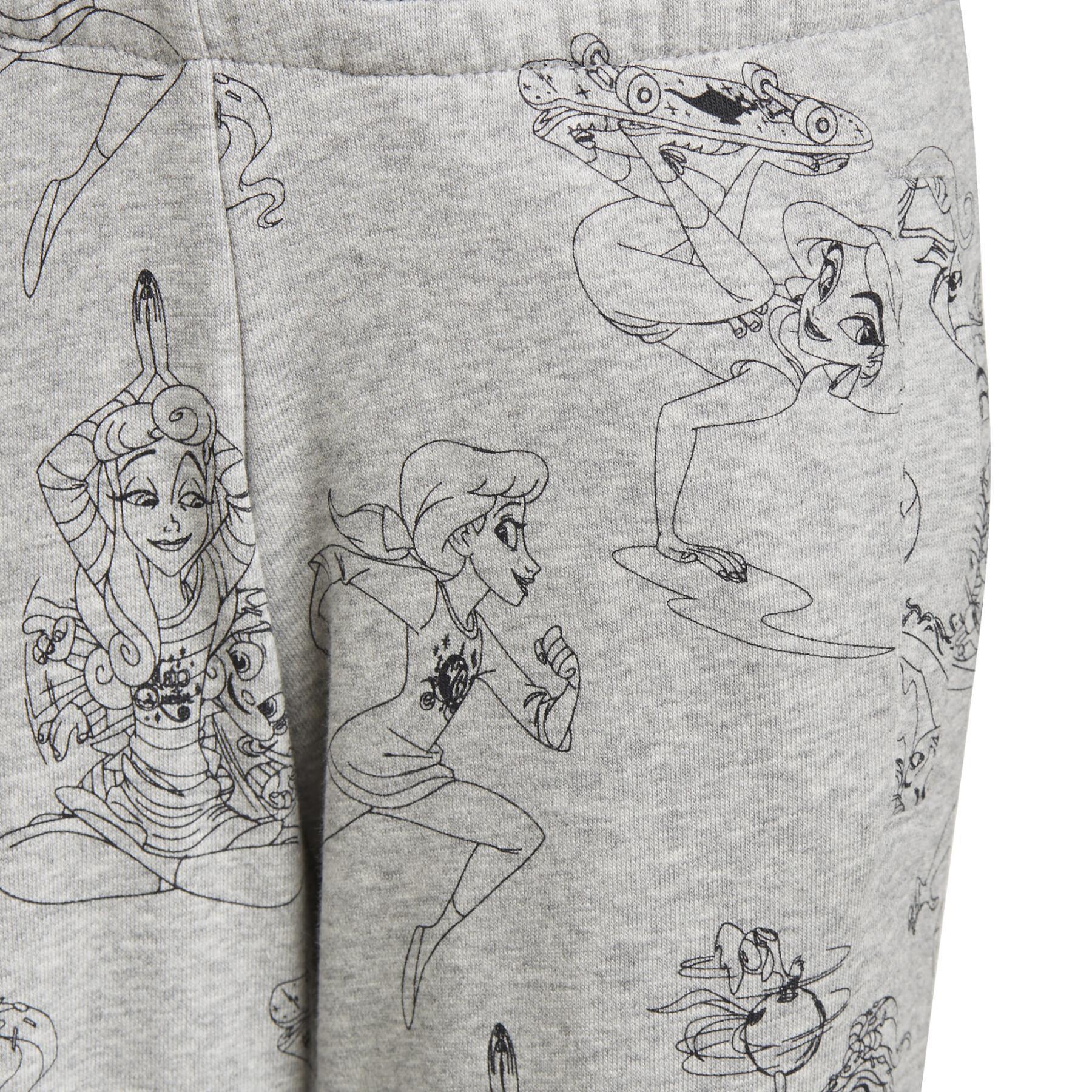 Spodnie dziecięce adidas Disney Comfy Princesses