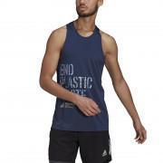 Tank top adidas Run For The Oceans Graphic