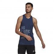 Tank top adidas Run For The Oceans Graphic
